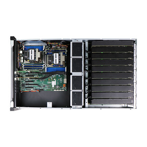 เซิร์ฟเวอร์ Xeon แบบสองซ็อกเก็ต 2 ซีพียู 10 GPU PCIe 4.0 สวิตช์ เวิร์กสเตชันฐานข้อมูล - Product Image 1