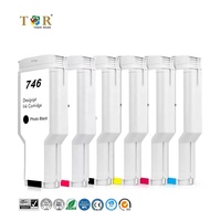 Cartuchos de Tinta HP 746 para Impresoras de Formato Ancho HP DesignJet Z6+ Z9+, Cartuchos de Tinta Compatibles de 300 ml para HP 746