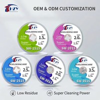 Kabel Penarik Timah Solder HZY BGA Reballing Desoldering Wick Solder Remover Braid Flux Welding Tin Sucker untuk Perbaikan IC Chip Motherboard Pad