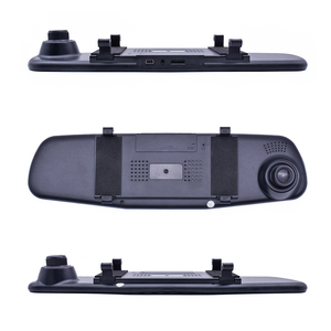 Caméra de tableau de bord de voiture de type rétroviseur, écran de 4,3 pouces avec enregistrement vidéo, double objectif, DVR de voiture - Product Image 6