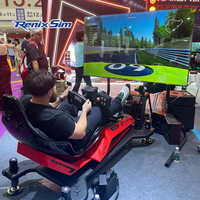 RenixSim 4 Dof Parque de Atracciones 9D Máquina de juegos de arcade Speed Esports F1 PRO Simulador de carreras