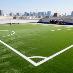 Césped Artificial para Fútbol, Directo de Fábrica, Alta Densidad, Resistente a los Rayos UV, Suelo Sintético Deportivo para Proyectos de Campos de Fútbol - Product Image 1