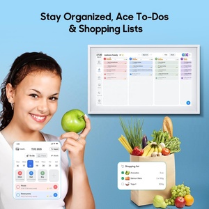 Kalender Digital Pintar WiFi 15,6 inci, Layar Sentuh Full HD, Jadwal Tugas, Kalender Digital yang Dapat Dipasang di Dinding untuk Jadwal Keluarga - Product Image 6