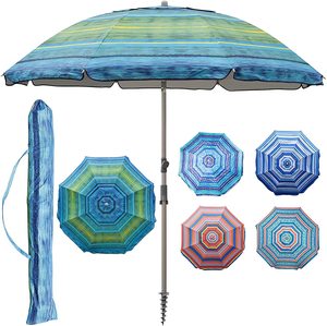 Parapluie publicitaire pliable personnalisable avec logo, grand modèle moderne, multifonctionnel, pour publicité extérieure, protection solaire pour hôtel, hôpital - Product Image 6