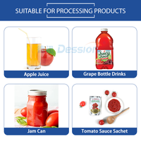 Multi Functionele Mango Fruit Verwerkingslijn Fabrikant 1 T/h Pet Fles Mango Pulp Maken Machine Citroen Productielijn