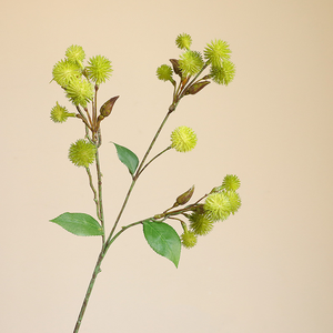 Th1456 Nhân Tạo Màu Xanh Lá Cây Hoa Với Chi Nhánh Duy Nhất Và Nhỏ Gai Trái Cây Cần Tây Cho Trang Trí Nội Thất - Product Image 5