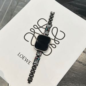 Cinturino Bracciale Gioiello Scintillante con Motivo Cane e Diamanti Colorati per <span class=keywords><strong>Apple</strong></span> Watch Serie S10 9 8 7 SE Ultra 38-49mm - Product Image 5