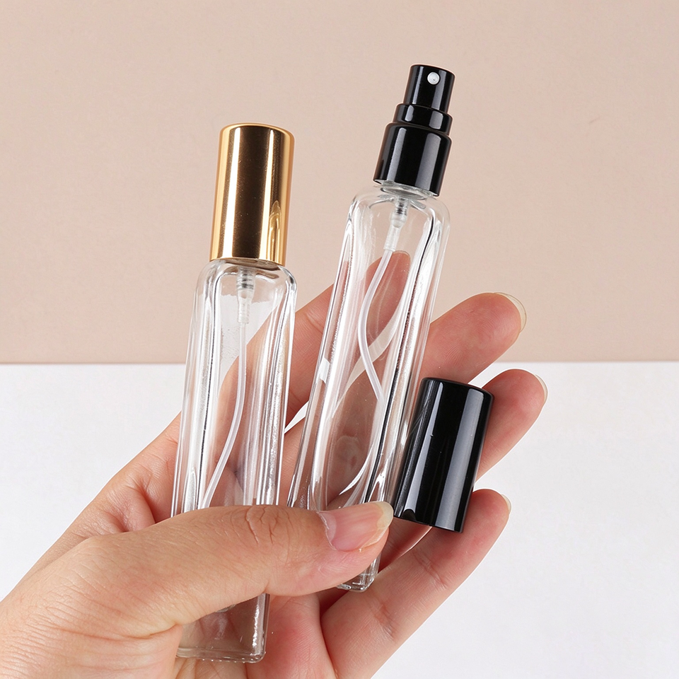 15ml Thickened Square Glass Perfume Sample Bottle Portable Empty ...