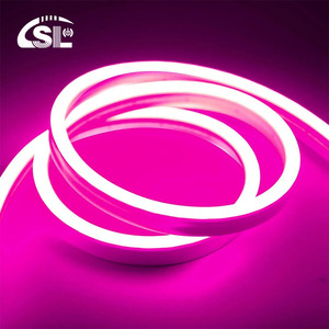 Popolare in Silicone Neon Flex <span class=keywords><strong>rosa</strong></span> <span class=keywords><strong>LED</strong></span> Neon Flex DC 12V IP65 impermeabile 8x16mm 120 <span class=keywords><strong>LED</strong></span>/M - Product Image 1
