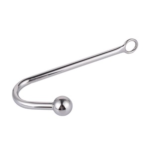 Paslanmaz çelik Anal kanca Metal Anal Butt Plug kanca yetişkin seks oyuncakları - Product Image 4