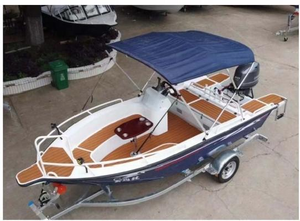 Dégagement confortable 6-8 passagers bateau de pêche en alliage d'aluminium pour les sports fluviaux yachting et les mains courantes soudées hors-bord - Product Image 3