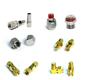 REE muestras-conector 10-32 UF 5 5 5 micro5 microdot, conector compatible 10-32 Male emale a BC C Tale ALE onnector para R316 R174 able