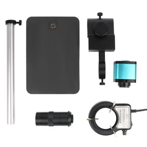 Camera kính hiển vi kỹ thuật số USB HD-MI 48MP dùng cho sửa chữa điện thoại di động, kính hiển vi điện tử, đế kim loại, đèn LED, dụng cụ sửa chữa - Product Image 6