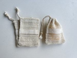 2025 Zeepspaarzak Natuurlijke Sisal Exfoliërende Zeepzak Netto Afval Plastic-Vrij Exfoliërend Schuim En Drogende Zeephouder - Product Image 6