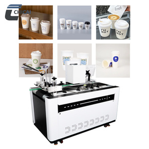 Imprimante jet d'encre automatique à passage unique Chicai, 4 couleurs, haute vitesse, 40 m/min, réservoir d'encre rechargeable, impression de gobelets en papier finis - Product Image 4