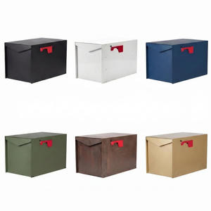 Boîte <span class=keywords><strong>aux</strong></span> <span class=keywords><strong>lettres</strong></span> américaine en acier galvanisé thermolaqué, grande capacité, étanche, pour extérieur, vente en gros OEM - Product Image 6