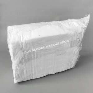 Trapos de Limpieza Personalizables, Trapos Blancos de Algodón, Trapos 100% Algodón para Limpieza Industrial - Product Image 1