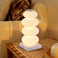 Lampada Atmosfera LED Creativa e Colorata a Forma di Quadrato Magico, Controllo Touch, Alimentazione a Batteria per Decorazione Notturna in Camera da Letto