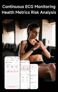 Bracelet intelligent E500 Android/iOS, suivi du sommeil, moniteur de fréquence cardiaque, suivi de la santé, podomètre, modes d'exercice multiples, tracker de forme physique - Product Image 2