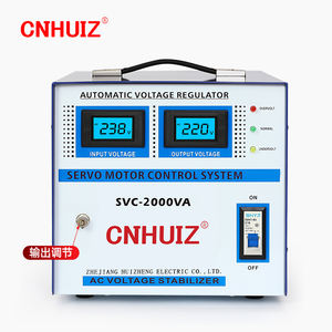 SVC-2000VA automatico regolatore di tensione per 110V aria condizionata domestica con ingresso 140-260V monofase stabilizzatore 220V - Product Image 3