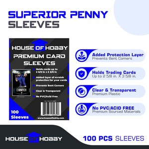 Ensemble de cartes avec manchons Penny Protecteurs de cartes Chargeur supérieur en plastique dur Poke Mon pour cartes à collectionner - Product Image 3