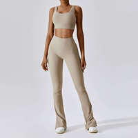 Ensembles de fitness pour la gym, vêtements de compression pour push-up et yoga, tenues de sport pour femmes, ensembles de yoga et fitness
