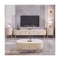 Meilleure vente table basse de luxe meuble télé pour le salon ensemble de tables basses éthiopiennes pour la maison