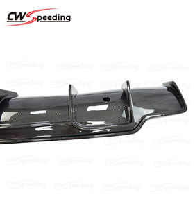 2016-2018 V STYLE FIBER DE CARBONE DIFFUSEUR ARRIÈRE PARE-CHOCS ARRIÈRE LÈVRE ARRIÈRE pour <span class=keywords><strong>TESLA</strong></span> <span class=keywords><strong>MODEL</strong></span> <span class=keywords><strong>3</strong></span> KIT DE CARROSSERIE - Product Image 3