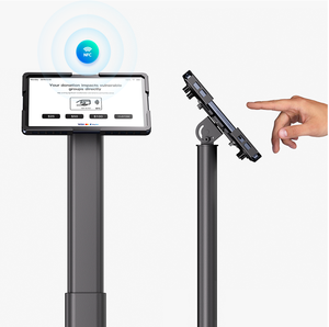 Android thanh toán thiết bị đầu cuối máy tính bảng kiosk đứng Android kiosk selfservice kiosk POS Máy tính bảng Android NFC - Product Image 1