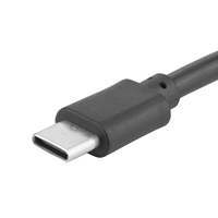 RGEEK 0.5M 1M Panel Mount tipe-c USB-C Male ke Female kabel ekstensi dengan sekrup lubang kunci kabel konektor