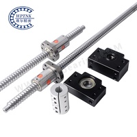 Vis à billes Prix d'usine Taïwan HIWIN RM1605 RM1204 Vis à billes SFU1204 1605 300 500 600 800mm 1500mm Vis à billes CNC personnalisée