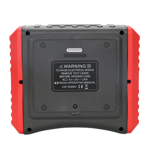 جهاز اختبار المقاومة المحمول عالي الدقة UNI-T UT572، جهاز اختبار مقاومة الأرض الذكي، أدوات قياس الدوائر الكهربائية للكهربائيين - Product Image 5