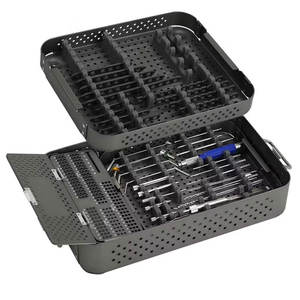 Juego de Instrumentos Quirúrgicos de Acero Inoxidable de Alta Calidad, Taladro Ortopédico Manual, Tamaño Personalizable, Instrumentos Quirúrgicos Clase I - Product Image 1