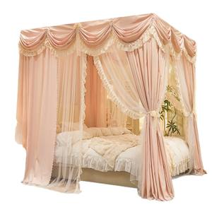 אוהל רשת מתקפל חדש לשנת <span class=keywords><strong>2026</strong></span> נגד יתושים, נייד, לשימוש ביתי למבוגרים, עם חופה למיטה זוגית, כולל מעמד תומך. - Product Image 3