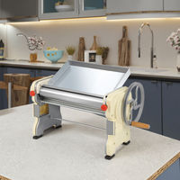 Machine automatique électrique à rouler la pâte à pâtes, machine à rouler les nouilles, machine à rouler les pizzas, rouleau à pâtes manuel, machine à fabriquer des produits à base de céréales