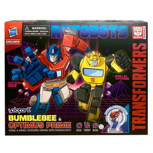 YOLOPARK <span class=keywords><strong>Transformers</strong></span> G1 <span class=keywords><strong>Optimus</strong></span> <span class=keywords><strong>Prime</strong></span> & Bumblebee Set, figurine de collection de 16 cm, modèle en métal, jouet pour les fans et les enfants - Product Image 4
