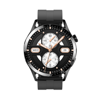 Reloj Inteligente NFC 2026 de Acero Inoxidable, Resistente al Agua, con Llamadas Bluetooth, Monitor de Actividad, Pantalla IPS de 1.28'', Doble SIM
