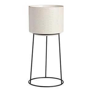 Maceta de Metal marfil, soporte de Metal negro personalizable para interior y exterior, decoración del hogar, nueva condición, colgante, vivero, soporte perfecto para plantas - Product Image 1