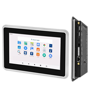 PC industriel intégré écran LCD IPS de 7 pouces sans ventilateur IP65 multi-ports COM/Ethernet large plage de température pour l'automatisation des kiosques