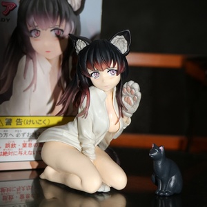 DL61590คอสเพลย์ตัวละครพื้นเมือง dcter koyafu catgirl Mia สาวเซ็กซี่ตัวละครชุดคอสเพลย์สะสมตัวละครอะนิเมะพลาสติกโมเดล PVC ขนาด14ซม. - Product Image 5