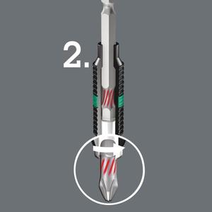 WERA - 05059544001 embouts Phillips (multi-pack) - EAN 4013288034328 INSERTS POUR EMBOUTS DE VISSAGE - Product Image 5