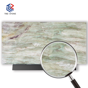 TMZ Piedra Cuarcita Blanca Piscina Copings Moderno Exterior Verde Cuarcita Losa Pulida Natural ODM/OEM - Product Image 1