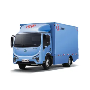 2023 Dongfeng EV18 재고 전기화물 상자 트럭 2 톤 페이로드 용량 350km 자치 CCS2 1.5h 충전 시간 판매