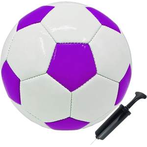 SPDTECH Ballon de football taille 2 violet en PU pour entraînement intérieur et extérieur pour enfants, tout-petits, garçons et filles de 3 ans - Product Image 3