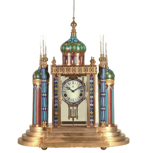 Reloj de Mezquita Antiguo con Caja de Latón, con <span class=keywords><strong>Alarma</strong></span> y Sonido a las Medias y las Horas - Product Image 2
