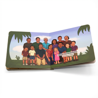 Livre cartonné personnalisable Xinhe avec impression offset sur carton pour l'apprentissage précoce des enfants - Lecture interactive et design à couverture rigide