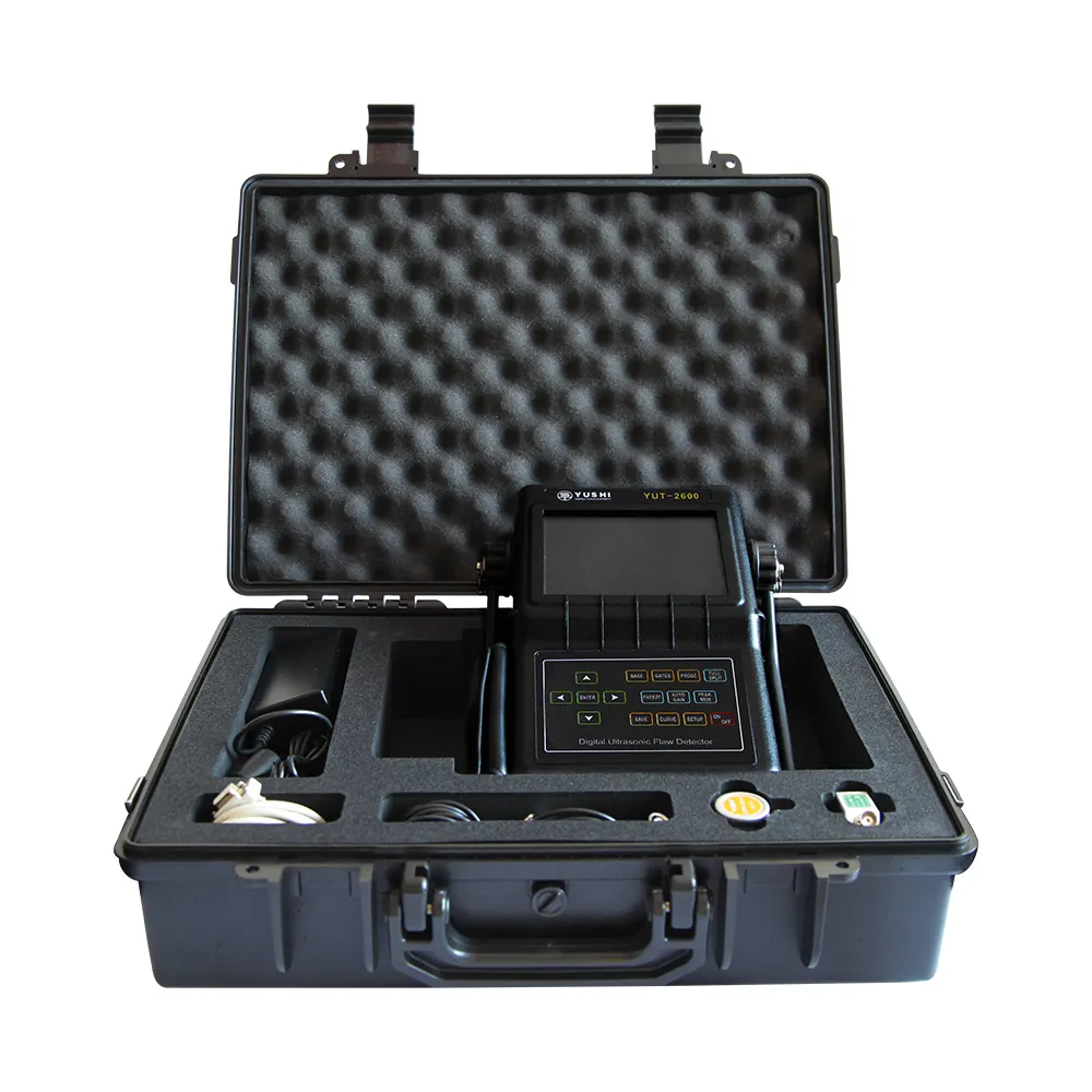 Détecteur de défauts à ultrasons portable YUSHI yut2600 pour l'inspection des soudures