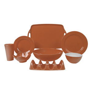 <span class=keywords><strong>Plateau</strong></span> de service en mélamine personnalisé avec motif <span class=keywords><strong>bois</strong></span>, antidérapant et décoratif pour restaurant - Product Image 3