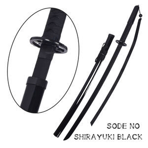 Vente en gros d'eau de Javel 104cm Kurosaki Ichigo Zangetsu Anime véritable épée de sécurité arme jouet <span class=keywords><strong>Katana</strong></span> bois épées pour Cosplay jouant garçons - Product Image 6