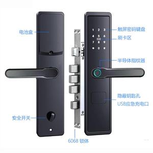 スマートドアロック Wifi スマート指紋ロック デジタルドアノブロック 電子キーパッド付き - Product Image 5
